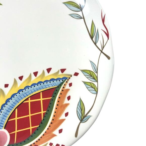 Eva Mendes VIDA Rose Print for ESPANA 11 " Dinner Plate-Excellent to Mint! - Picture 4 of 7